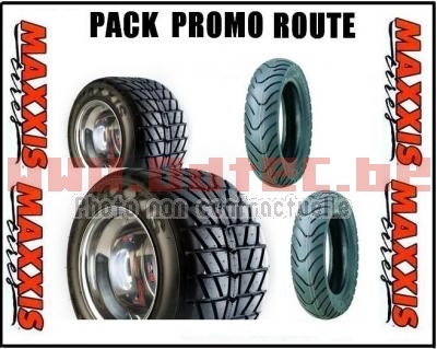 Pack route scoot Maxxis & Kenda > 225/40-10 +130/70-10