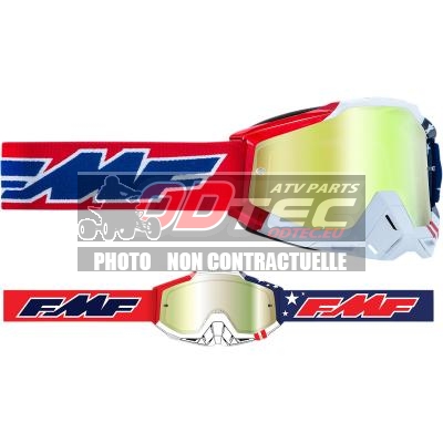 FMF VISION US POWERBOMB Goggles - Gold
