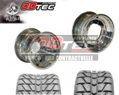 Pack GOLDSPEED DOUBLE ENTRE AXE CHROME & MAXXIS RL